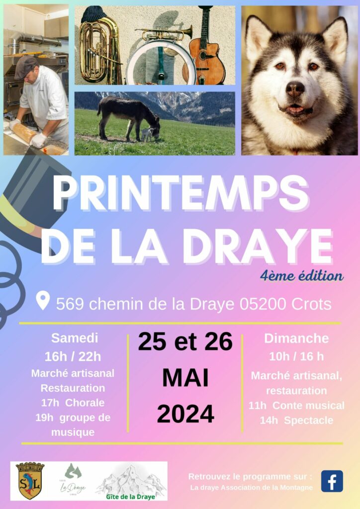 affiche 4 eme edition La Draye 2024